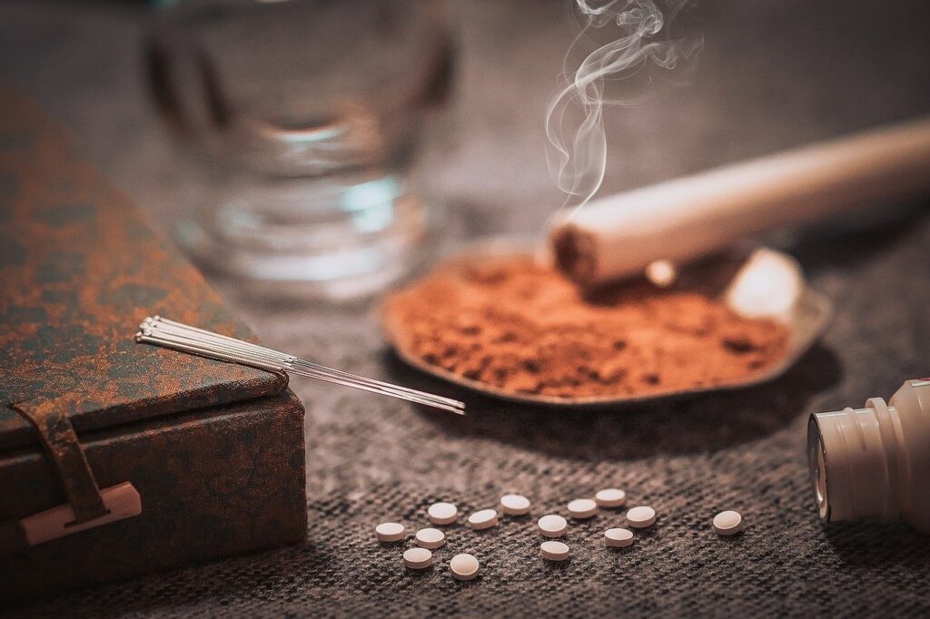 Tools of Traditional Chinese medicine and acupuncture